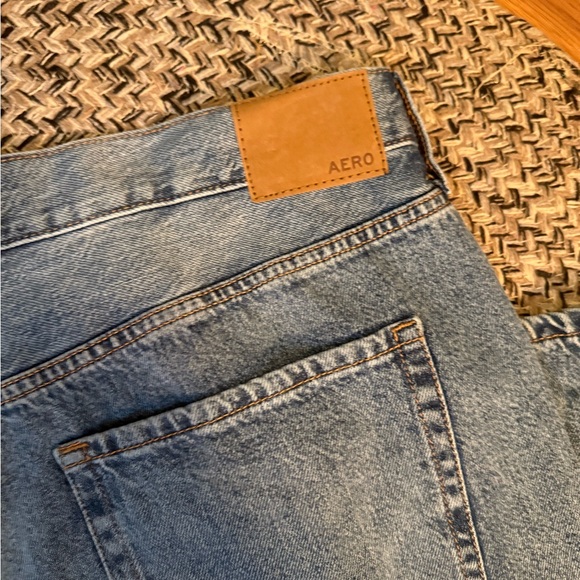 Aeropostale Blue Flare Wide Leg Jeans - Picture 3 of 5